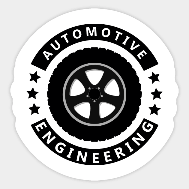 automotive engineering, car engineer design Sticker by PrisDesign99